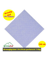 Universal cloth 145gr Blue 38x38cm 100pc/box - 