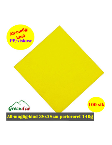 Universalklud 140gr Gul 38x38cm