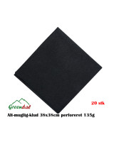 Universal cloth 145gr Black 38x38cm 100pc/box - 