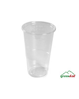 Plastic glass Soft PP 10,1cm Ø7,8cm 25 cl, 30 cl clear PP 50st/pak. - 
