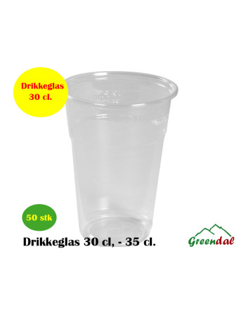Drikkeglas Blød PP 30-40 cl. 50stk/pak - 