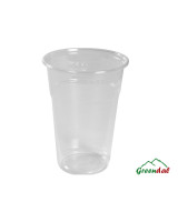 Plastic glass Soft PP 00/350ml 50pc/pack - 