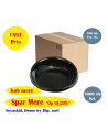 Soy/Dip bowl black (Demotray) 25x200pc/box - 