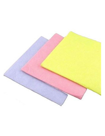Alt-mulig-klud 38x38cm flerfarvet PP/viskose perforeret 140g. 2
