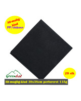 Alt Mugligt Klud Sort 20 stk/pk.