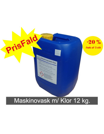 Maskinopvask Green m- klor 12,5kg