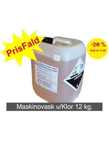 Maskinopvask Green U/ klor 12,5kg