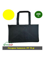 Carrier bag Non-woven 40L Rcyk. Black 100pc/box - 