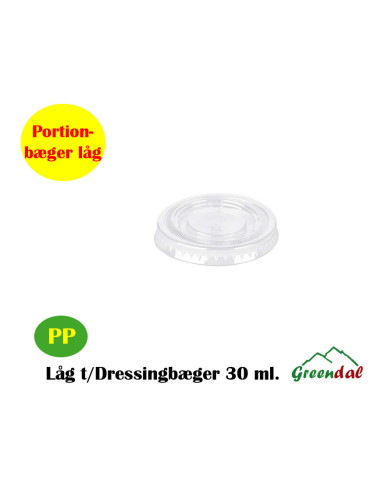 Dressing cup black 30ml 1oz  20x250pc/pac. - 