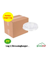 Dressing cup black 30ml 1oz  20x250pc/pac. - 