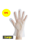 Disposable gloves Abena TPE powder-free Blue 200pc/pack - 