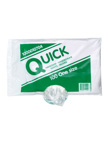 Disposable gloves Quick ready LDPE 50x100pc/box -  2