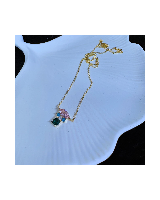 Helen 18K Gul Guldbelagt Sølv Øreringe - 