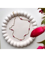 Helen 18K Gul Guldbelagt Sølv Øreringe - 