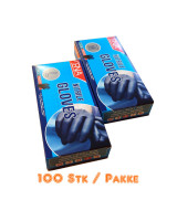 Disposable gloves Nitril Powder-free Black 100pc/pack - 
