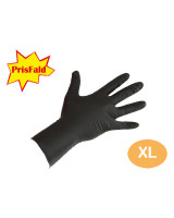 Nitril Engangshandsker Sort  XL