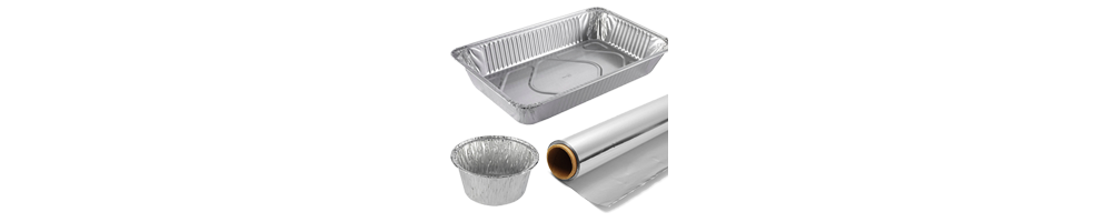 Aluminium emballage - staniol, alufade og aluforme engros