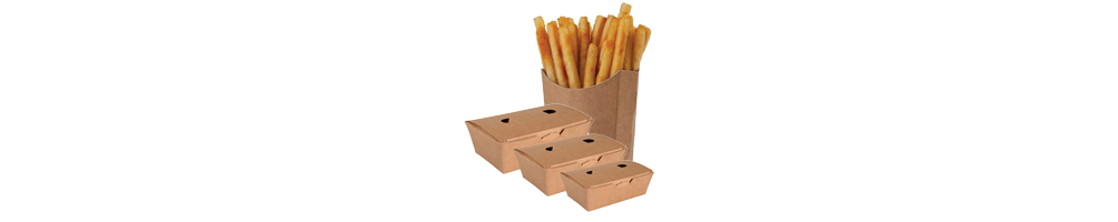 Pommes Frites Emballage - Fastfood emballage Pommes...