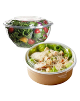 Saladcup and bowls
