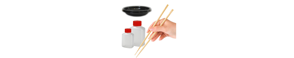 Sushi tilbehør I Køb billigt online I Spisepinde, Sushi bakker, Bæger
